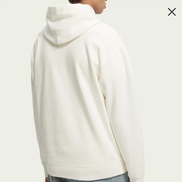NWT - Scotch & Soda Men’s Relaxed Fit Logo Hoodie - Size L - Picture 3 of 10